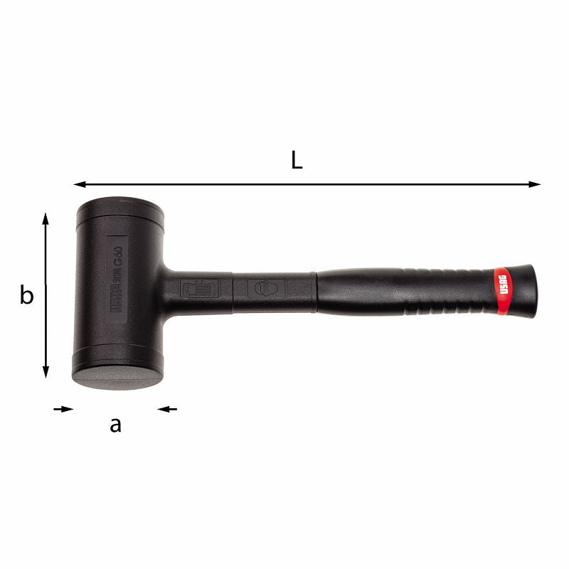 374 G | Monobloc anti-rebound mallet - Usag 374 G | Monobloc anti-rebound mallet - Usag